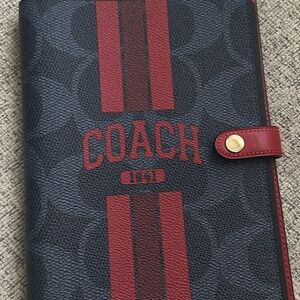 Coach Varsity Stripe Notebook